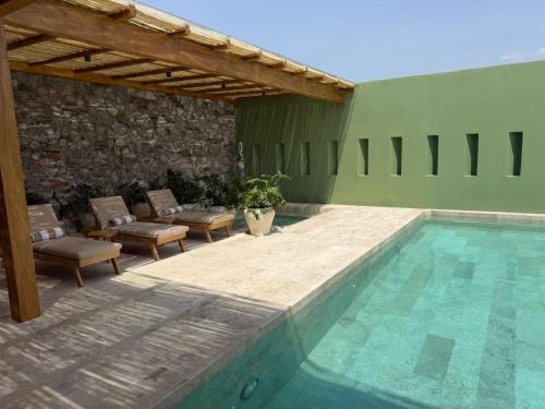Hotel Boutique Casareyna in Puebla, Mexiko