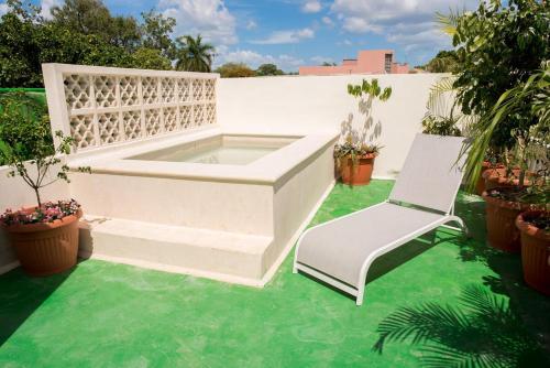 Casa Lucia - Piscina y terraza en La Ermita