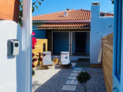 حديقة, Vakantiehuis Samos met tuin - 5 min van strand - vlakbij Pythagorion in Kolona