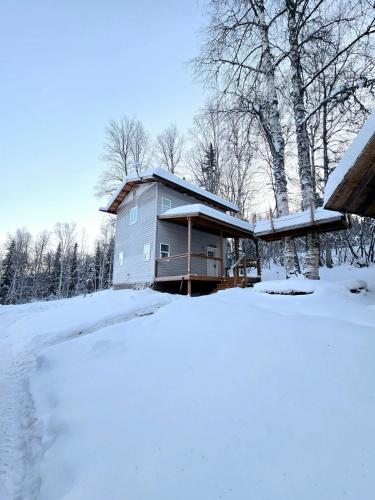 Viesnīcas āriene, Fairbanks Hillside Cabin with Northern Lights Views in College (AK)