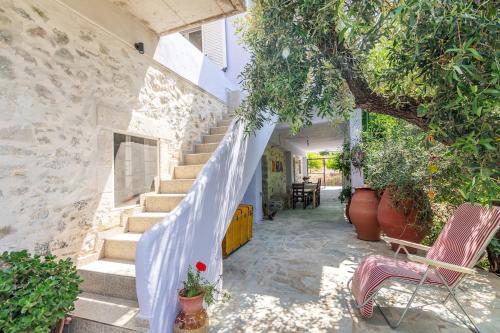 La Maison Bleue Sand Dunes in Zaros