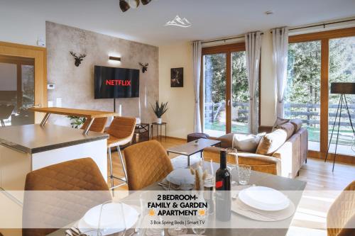 ALPSTAY Platzhirsch - Modern 2-Bedroom Family Apartment with Garden – khách sạn tại Sankt Oswald