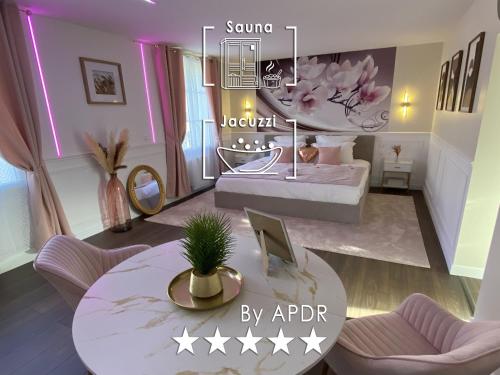 Cocon Diamant - Nuit Romantique - Jacuzzi et Sauna - Hyper-Centre, Compiègne