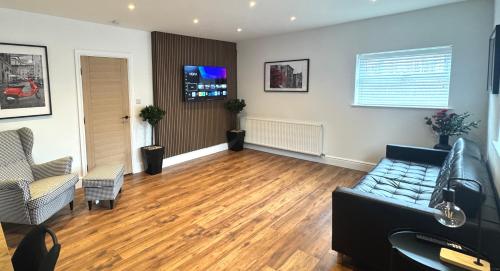 Modern 2 Bedroom Apartment near Crosby Beach & Liverpool – khách sạn tại Crosby