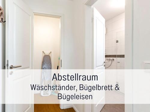館内設備, Fewo Edel&Liebe Neubau mit Fahrstuhl, Parkplatz, Balkon, W-lan, ruhige Lage, Einkaufsmoglichkeiten 5 in グロミッツ