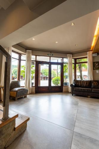 로비, Tunqueley Hotel in 산 마르틴 데 로스 안데스