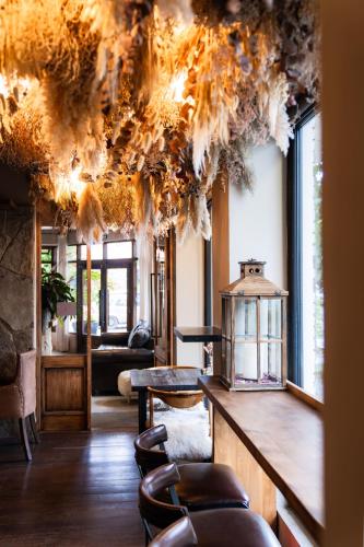 레스토랑, Tunqueley Hotel in 산 마르틴 데 로스 안데스