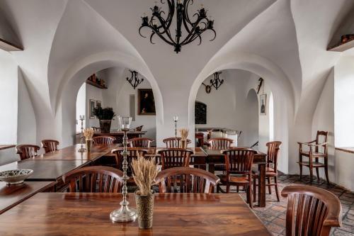 Restaurant, Zamek Zabreh hotel & pivovar in Jih