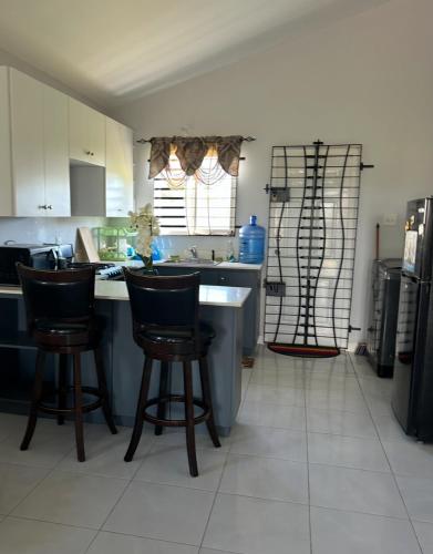 New Cozy Entire home 2 Bedroom- AC, Wifi, 24 hour Security in Private Gated Community in Old Harbour