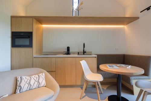 Kitchen, Guesthouse 'Elements' with panoramic views in Boendermaker