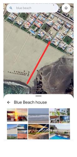 Bluebeach house in Cerro Azul