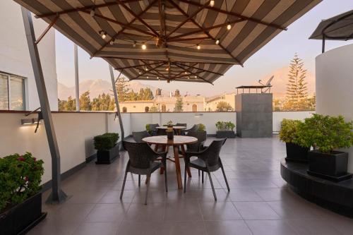 陽台/露台, 阿雷基帕卡薩安第斯​​標準酒店 (Casa Andina Standard Arequipa) in 阿雷基帕