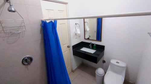 浴室, Habitacion privada en Cumbres Collins in 昆夫雷斯