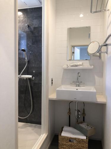 Shower, Lake Ashi Motel in Hakone