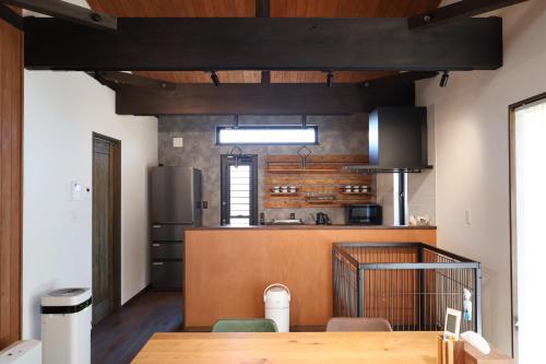 Kitchen, Manabi-WAN Takayama in Kiyomocho