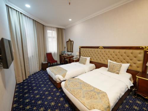 Zimmer mit 2 einzelbetten, anbau