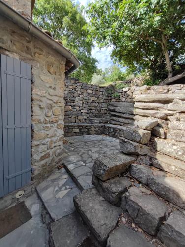 Balkons/terase, MAS Estrela Chambre Lo Roc in Besseges