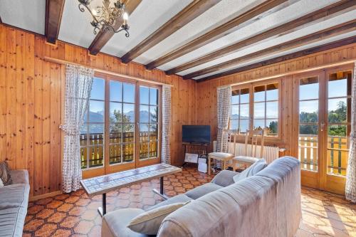 Chalet Copacabana a Anzere vue sur les Alpes