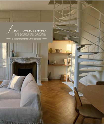 Facilities, La maison en bord de Saone - le DUPLEX in Neuville-sur-Saone
