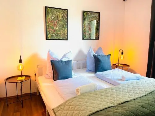 Urban und Zentral-Low Budget für Familien und Monteure,WLAN, Zentrum, 3 Schlafzimmer- bis 5 Personen, Legoland,Münster in Neu-Ulm, Deutschland