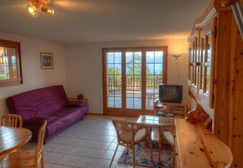 Appartement Rocailles A 3 a Anzere avec vue sur les Alpes