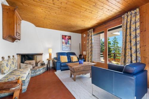 Appartement Veranoncelle 1 er a Anzere avec terrasse ensoleillee