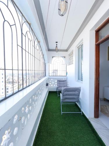 Balcony/terrace, Cosy City view Studio near Mombasa Airport and SGR in Mombasa