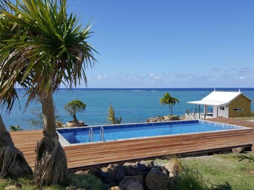 View, Villas Vetiver in Rodrigues Island