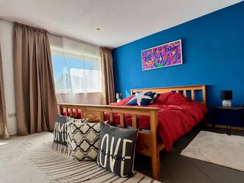 Gemütliche, sonnendurchflutete Ferienwohnung in Bodenseenähe am Säntisblick in Herdwangen-Schönach, Deutschland