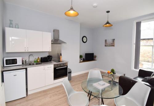 köök, Malton Central Apartments in Malton