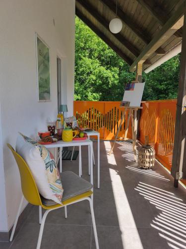 Balkons/terase, Hegyi Cserfes wellness Guesthouse in Zurdokpuspoki