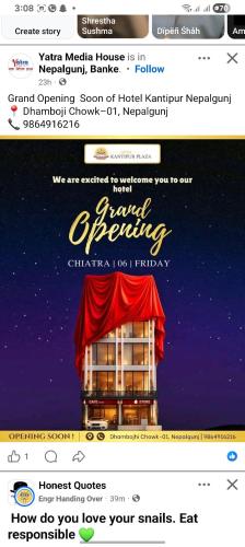 Hotel Kantipur Plaza in 네팔군즈