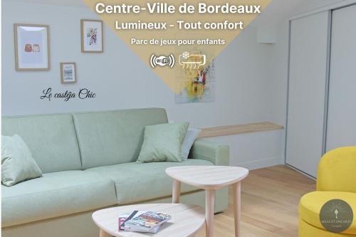 Le Castéja Chic - Elégance en Centre Ville, Bordeaux