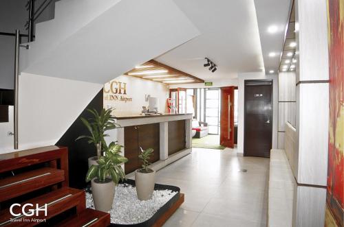 Vestíbulo, Hotel CGH Travel INN Airport in Bogotá