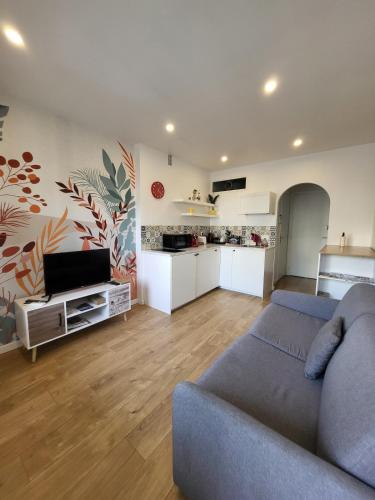Air-conditioned studio, 4 min from the Croisette, 15 min from the Palais
