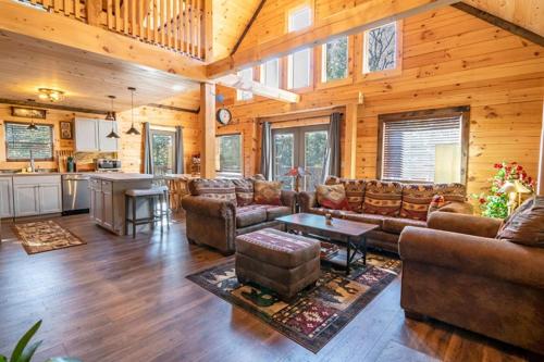 5-Bedroom Log House in Lake Placid – khách sạn tại Whiteface