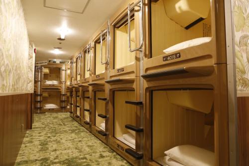 Image result for shinjuku kuyakusho-mae capsule hotel