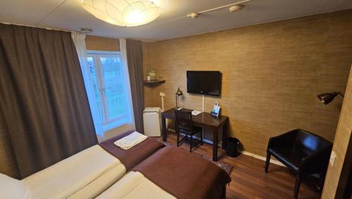 1 double bed