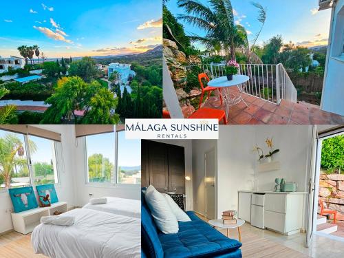 Malaga Sunshine Rentals - Studio Buenavista - 5 Minute Drive to the BEACH - Stunning Sunset