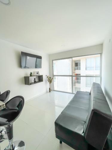 Apto en Cartagena Cerca de Zona Turística y Mar con 3 habitaciones