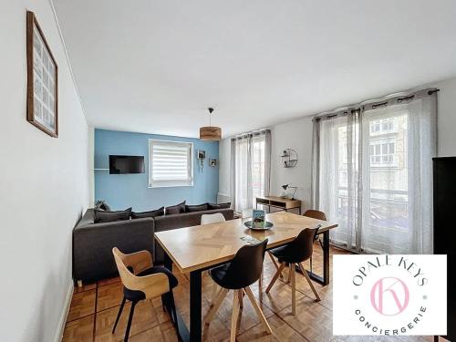 Le Familial - Appt spacieux 3CH proche mer