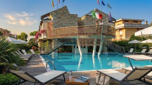 外部景觀, 波塞冬酒店 (Hotel Poseidon) in 特拉西那