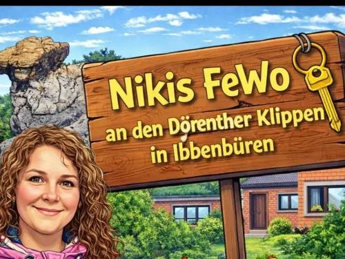 Nikis FeWo an den Dörenther Klippen in Ibbenbüren, Deutschland