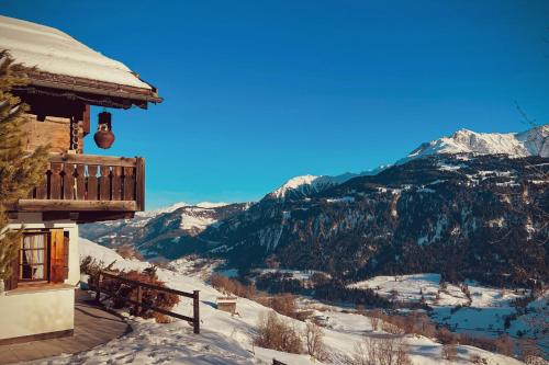 Balkons/terase, Gemütliche Ferienwohnung in Ladir bei Flims Laax (Gemutliche Ferienwohnung in Ladir bei Flims Laax) in Surselva