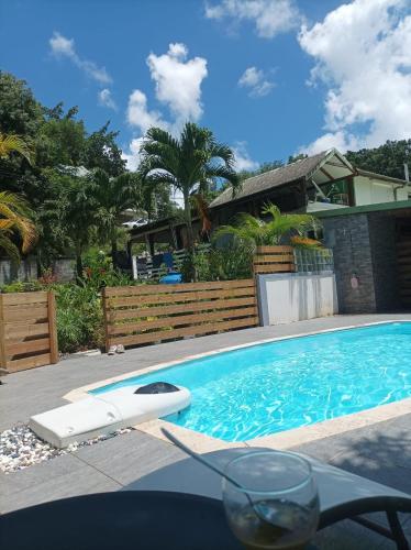 Swimming pool, Villa Pave Fleurie, piscine in Morne-A-l'Eau