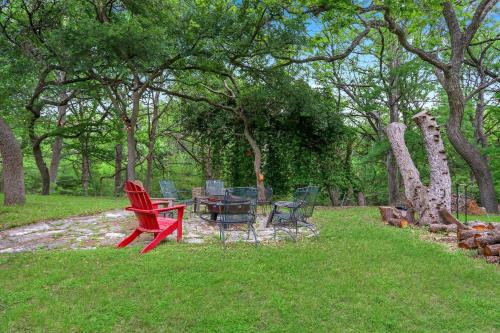 Rock House on Cypress Creek in Wimberley, USA