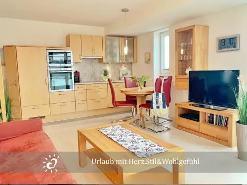 Ferienwohnung de Lark Penthouse mit Nordseeblick in Neufeld, Deutschland