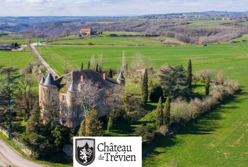 Château de Trévien chambre d'hôte Trévien