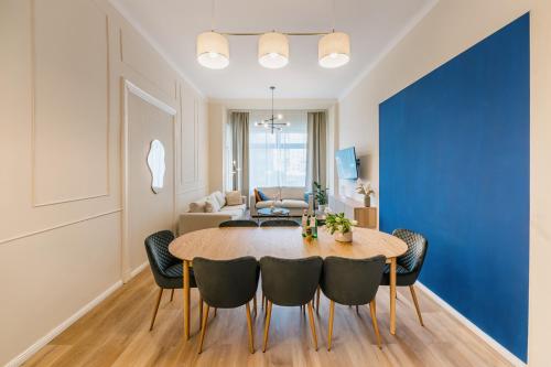120qm MyGold Apartment 2 Bathrooms Balcony Up to 9 Guests, Renovated, Berlín (fotografie 8)