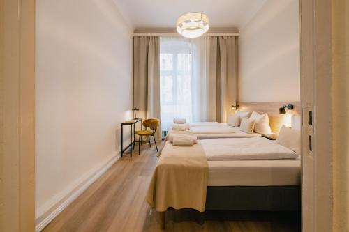 120qm MyGold Apartment 2 Bathrooms Balcony Up to 9 Guests, Renovated, Berlín (fotografie 9)